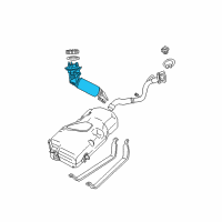 OEM 2006 Chrysler PT Cruiser Module-Fuel Pump/Level Unit Diagram - 5161377AI