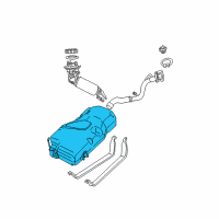 OEM Chrysler PT Cruiser Fuel Tank Diagram - 5278543AC