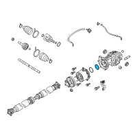 OEM 2016 Nissan Pathfinder Seal-Oil Diagram - 38189-3JA0A