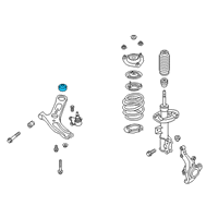 OEM 2019 Kia Forte Bush-Fr LWR Arm(G) Diagram - 54584F2AA0