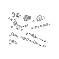 OEM Lexus Ring, Hole Snap Diagram - 90521-29002