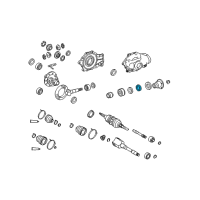 OEM 2012 Lexus LS460 Seal, Type T Oil Diagram - 90311-50041