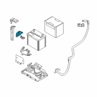 OEM Nissan Holder Assy-Fusible Link Diagram - 24380-79910