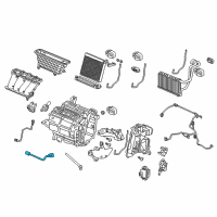 OEM 2014 Acura ILX Sensor Assembly, Heater Core Diagram - 80550-TX8-A41