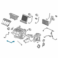 OEM Acura Sensor Assembly, Heater Core Diagram - 80550-TX8-A41