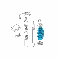 OEM 2010 BMW M3 Rear Coil Spring Diagram - 33-53-2-283-566