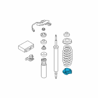 OEM 2010 BMW M3 Lower Spring Pad Diagram - 33-53-2-283-888
