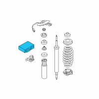 OEM BMW Z4 Edc-K Control Unit Diagram - 37-15-6-788-790