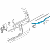 OEM GMC Envoy Rear Arm Diagram - 15908046