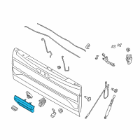 OEM Ford F-150 Handle Diagram - JL3Z-9943400-DB