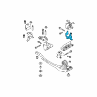 OEM 2012 Ford Escape Transmission Mount Bracket Diagram - 5L8Z-6M007-BA