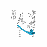 OEM 2008 Ford Escape Engine Support Diagram - 9L8Z-6P094-AA