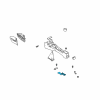 OEM Kia Boot Assembly-Parking Brake Diagram - 84652FD00008