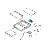 OEM 2012 Ford Taurus Motor Diagram - AG1Z-15790-B