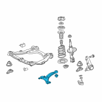 OEM 2013 Toyota Camry Lower Control Arm Diagram - 48069-06160