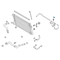 OEM 2014 Ford F-250 Super Duty Reservoir Cap Diagram - BC3Z-8100-A