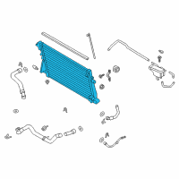 OEM 2018 Ford F-250 Super Duty Radiator Diagram - HC3Z-8005-J