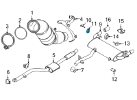 OEM 2022 BMW X3 Rubber Mounting Diagram - 18-20-8-572-512
