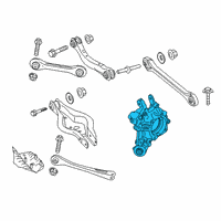 OEM 2021 BMW M340i WHEEL CARRIER, REAR LEFT Diagram - 33-30-6-898-479