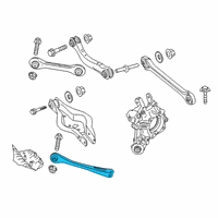 OEM BMW M340i TRAILING ARM WITH RUBBER BUS Diagram - 33-30-6-878-639