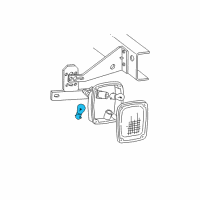 OEM Ford Bronco Taillamp Bulb Diagram - C3DZ-13466-A