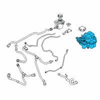 OEM BMW M8 Engine Coolant Reservoir Diagram - 17-13-8-090-271