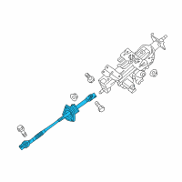 OEM Kia K900 Joint Assembly-Steering Diagram - 564003T000