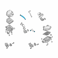 OEM 2019 Kia K900 Hose-RCV, LH Diagram - 282753L110