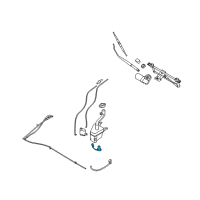 OEM Kia Lever Switch-Windshield Washer Diagram - 985201F001