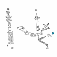 OEM BMW Z3 Set Rubber Mounting For Wishbone Diagram - 31-12-9-059-288