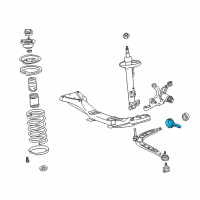 OEM 1989 BMW 325is Left Wishbone Bracket Diagram - 31-12-1-139-789