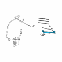 OEM Scion xA Linkage Assembly Diagram - 85150-52190