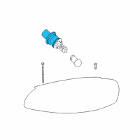 OEM Chrysler Sebring Socket Diagram - 4857327AA