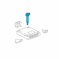 OEM 2003 Toyota Tacoma Ignition Coil Diagram - 90919-02237