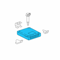 OEM Toyota Tacoma ECM Diagram - 89661-04881
