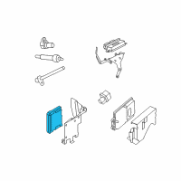 OEM Ford ECM Diagram - 6U7Z-12A650-FGC