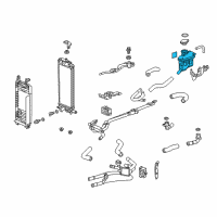 OEM Acura Tank, Filler Diagram - 1J101-R9S-003