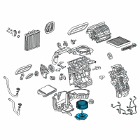 OEM 2022 Chevrolet Traverse Blower Motor Diagram - 84567419