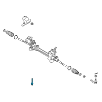 OEM 2022 Toyota Sienna Gear Assembly Bolt Diagram - 90119-A0467