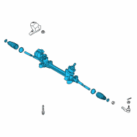 OEM Toyota Camry Steering Gear Diagram - 44250-06500