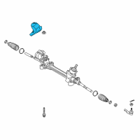 OEM 2018 Toyota Camry Heat Deflector Diagram - 45319-06010