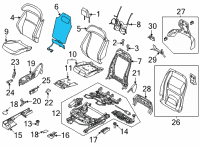 OEM 2021 Ford Mustang Mach-E ELEMENT Diagram - LK9Z-14D696-B