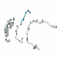 OEM 2020 Jeep Renegade Tube-Air Conditioning Diagram - 68502027AA