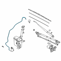 OEM Hyundai Venue Hose Diagram - 17925-04126