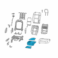 OEM 2019 Jeep Wrangler Module-OCCUPANT Classification Diagram - 68378666AD