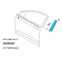 OEM 2014 Ford Fusion Applique Diagram - ES7Z-5420554-CA