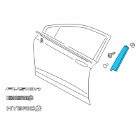 OEM 2014 Ford Fusion Applique Diagram - ES7Z-5420555-CA