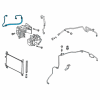 OEM 2018 Lexus RX450hL Hose Sub-Assembly, DISCH Diagram - 88703-0E160
