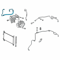 OEM 2017 Lexus RX450h Hose Sub-Assembly, DISCH Diagram - 88703-0E160