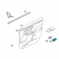 OEM Honda CR-V Switch Assy., Power Window Master Diagram - 35750-TLA-A41